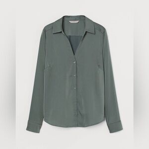 V-Neck Blouse H&M